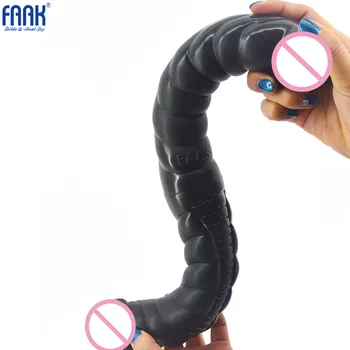 Вибратор FAAK Секс Играчки за Лесбийки Двоен Вибратор Реалистичен Мастурбатор за Пенис Вагинален Удължител Ануса Мъжки Масажор на Простатата Анален Накрайник