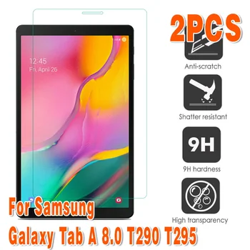 2 елемента Таблет Закалено Стъкло за Samsung Galaxy Tab A 8,0 см SM-T290 SM-T295 Закалена Филм на Защитно покритие на Екрана