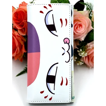 Аниме Natsume Yuujinchou Nyanko Sensei Цветни Портфейл От Изкуствена Кожа, Държач За Карти, Портфейл със Закопчалка
