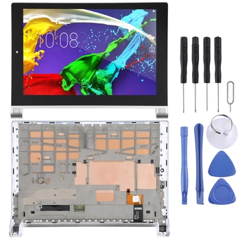 OEM LCD екран за Lenovo Yoga Tablet 2 / 1050, 1050F, 1050L, 1050LC Дигитайзер Пълна монтаж с Рамка