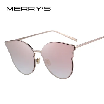 MERRYS DESIGN Класически Дамски Слънчеви очила с Кошачьим Око 100% Защита От Uv S6322