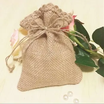 безплатна доставка Чул цвете чанта бонбони, пакет pocket торба от зебло