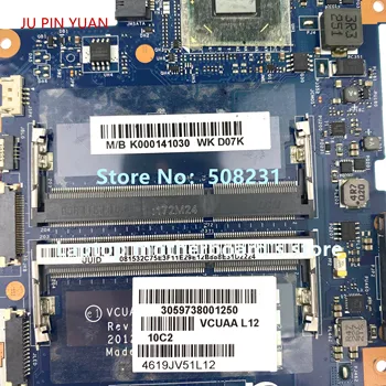 За TOSHIBA SATELLITE U940 U945 дънна Платка на лаптоп K000141030 VCUAA LA-9161P с процесор i5-3337U N13P-GL-A1 GPU