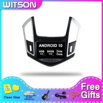 WITSON Android 10,0 2 Din DVD Gps За Chevrolet Cruze 2014 Сензорен Екран Кола DVD Gps 4GRAM 64GBROM