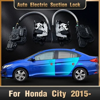 Sinairyu Smart Auto Motor Електрически Смукателна Система за Заключване на вратите за Honda City 2015 - Автоматична Мека Закрывающаяся Супер Тиха Самовсасывающая Вратата