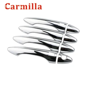 Carmilla ABS рамка, която е Интелигентна Дръжка на Кутията Хромирани Тампон Стикер за Hyundai Tucson Ix35 2010 2011 2012 2013 2014 2015 Етикети