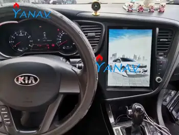 Android автомобилна мултимедийна система Стерео GPS Навигация За КИА K5 2011-2015 tesla стил Вертикален Екран 12,9 