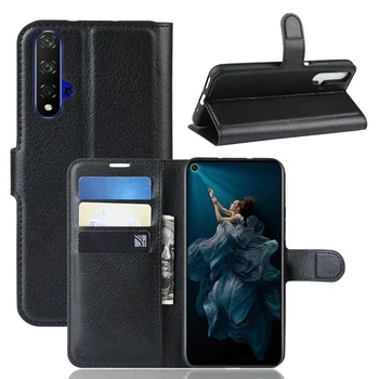 Чанта-портфейл за телефон Huawei Honor 20 YAL-L21 Honor 20 Pro YAL-L41 Honor View 20 V20 Кожен Калъф с Панти капак Capa Etui на Корпуса
