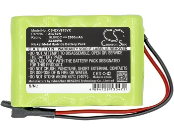 Батерия Cameron Sino XB780N за Euro-Pro Shark SV780N Shark SV780N SV760 SV780_N 2000 mah/33.60 Wh