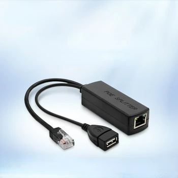 DC48V До 5, USB Женски Тип A Port POE Разделител Функция Изолация 802.3 af/at за IP-камера Модул доставка на Ethernet 100 М
