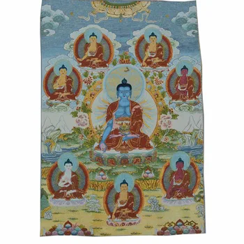 Тибетски Будизъм Гоблен Стенен Килим Стенни Картини На Буда Одеяло Подвесная Стена