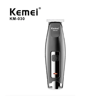 kemei тример за коса KM-030 безжичен Професионален тример за коса USB зареждане на акумулаторна машина за подстригване на коса прическа машина