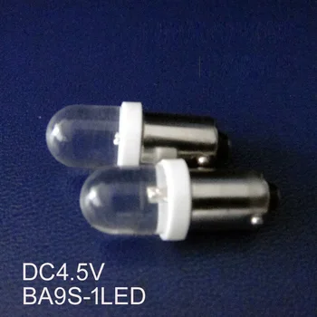 Високо качество на DC4.5V BA9s led лампа, BAX9s 5V Лампа, 1815 4,5 По Индикатор лампа, 1895 Лампа, led крушка T4w, T11 Led, безплатна доставка на 50 бр./лот