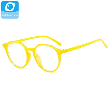 Анти Синя Светлина Блок Очила Дограма за Кръгли Слънчеви Очила Дамски gafas Очила Дамски oculos Очила Дамски Нюанси