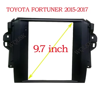 WQLSK 9,7 инча Автомобилен Радиоприемник За Toyota Fortuner 2015-2017 2 DIN Android GPS Плейър Корпус Рамка Главното Устройство Стерео Капак