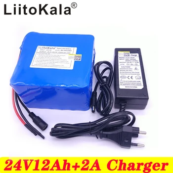 LiitoKala 24 В 12ah 6S6P литиева батерия 25,2 В 12ah литиево-йонна батерия за вашия мотор 350 W e наем 250 W мотор с остроумие