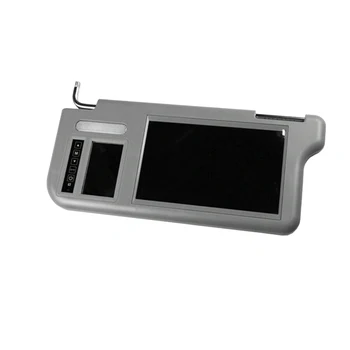 7-Инчов Автомобилен козирка Вътрешно Огледало за задно виждане на Екрана на LCD Монитор, DVD/VCD/AV/TV Плеър, Камера за задно виждане (вляво) Козирка
