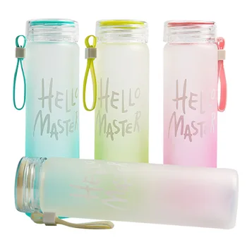 Търговия На Едро Градиентные Цветни Стъклени Мат Цветни Чаши, Рекламни Чаши За Вода Стъклени Удобни Чаши