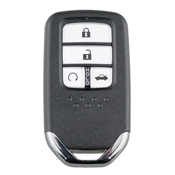 Авто интелигентен ключ Дистанционно с 4 Бутона 43 Hz ID47 Чип, Подходящи за Honda Civic 2014-2017