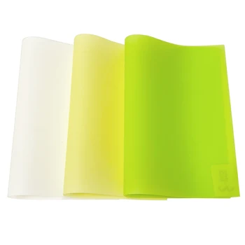 Обикновен цвят, Желейная Matte Изкуствена Кожа, Дизайнерски тъкани от PVC, за чанти / своята практика за телефон 