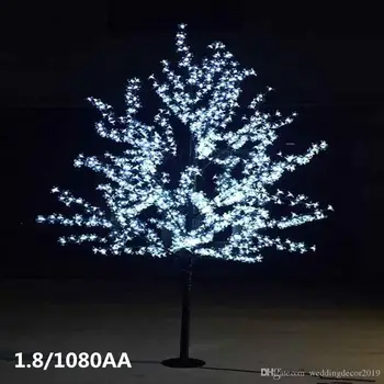 Нова LED Лампа за Черешово Дърво 1,5 М 480 бр. Led Лампа За Дърво Пейзаж Водоустойчив страхотна градина Коледен декор