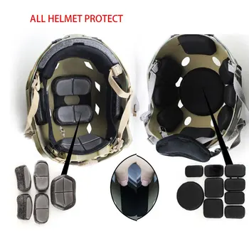 2PAD Тактически Шлем EVA ЕНП Pad Порести Възглавница Подмяна на Окачен Възглавници комплект Мека Възглавница Pad Аксесоари За Каска