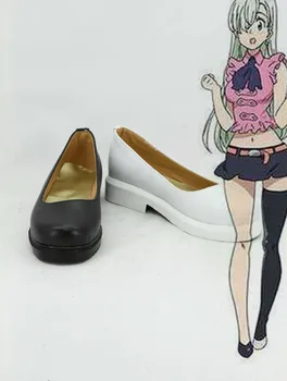 Япония Аниме Седемте смъртни гряха Cosplay Обувки Елизабет Аниме Вечерни Обувки По Поръчка