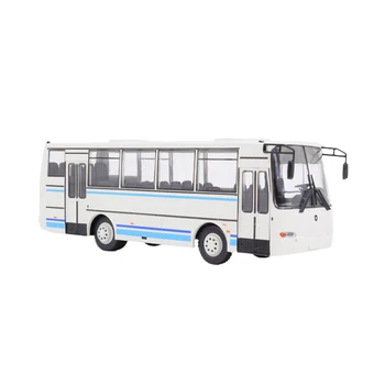 Нов 1/43 Руския Междуградски Транспорт КАНАЛА-4230 Аврора Среден Автобус Модел Сплав за Леене Под Налягане на Метални Събиране на Подаръци За Възрастни