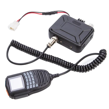 JABS KT-WP12 Мини Автомобилна Радиостанция 25 W VHF/20 W UHF двойна лента VOX Ръчен Микрофон Дисплей И Кодиращо Управление