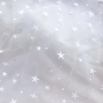 Новата 3D петолъчна звезда окото декоративна прежда красив подпори сватбена рокля шапки и аксесоари за бебешко облекло лейси плат