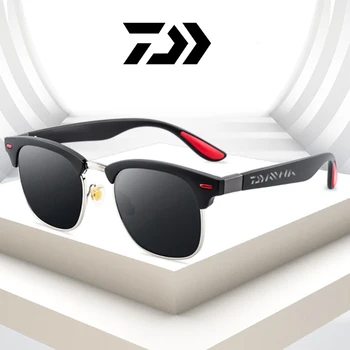 2020 Daiwa Риболовни Очила За Спорт На Открито Слънчеви Очила За Риболов Мъжки Очила с UV400 Велосипедни Слънчеви Очила За Катерене, Поляризирани Очила