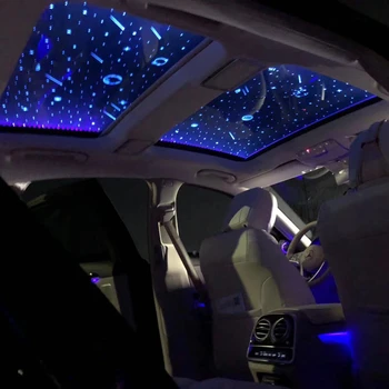 Автомобилна Филм За Покрива на Автомобила Звездна Прозорец Филм За Промяна на Цвят, За да Benz, BMW, Audi, Toyota LED Лесна Инсталация на Електронен Star Цвят За Кола