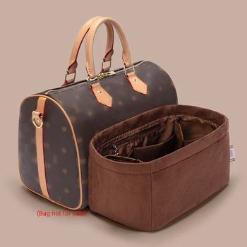 Чанта-Органайзер за бърза Бостън чанти, вътрешна чанта от плюшени тъкани, калъф-подложка, ультралегкий, добре държи формата