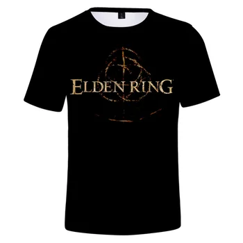Elden Ring Cospaly Тениска С 3D Принтом За Възрастни Мъже И Жени, Лятна Риза С Къс Ръкав