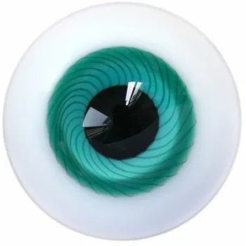 [wamami] E37 # 14 мм Зелено Сетчатое Стъкло За кукли BJD Dollfie Изискан Костюм за очите