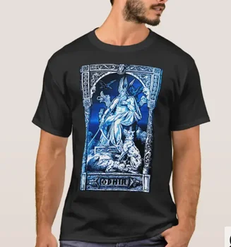 Тениска с изображение на Всеотца Один. Лятна Памучен Мъжка Тениска С Кръгло Деколте и Къс Ръкав, Новата S-3XL