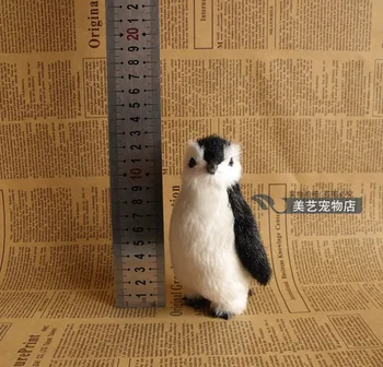 сладък имитативната играчка-пингвинът на реалистична кукла-пингвин подарък от около 13x6x8 см