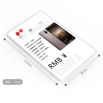 10ШТ Борда На Цените На Мобилните Телефони на Apple Xiaomi Samsung Experience Store Акрилни Наклонен Card Маса Издател на обявата