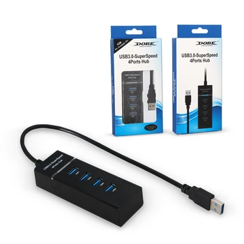 Допълнителни 4 Порта USB 3.0 Хъб удължителен кабел За Зареждане на Високоскоростен Адаптер Конвертор за PS4/SLIM/PRO/XBOXONE/ONE Slim Конзола Преобразуване