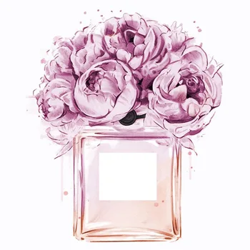 Красиви Цветя Железни Ивици за Облекло Diy Розови Розови Ленти на Топлопреминаване Термонаклейки Апликация на Дрехи