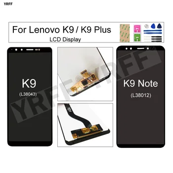 За Lenovo K9 L38043 LCD екран За Lenovo K9 Note L38012 Оригинален LCD дисплей + Дигитайзер с докосване на екрана В Събирането на резервни Части За Ремонт на