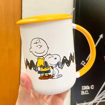 Домакински офис чаша за пиене Корейски карикатура подарък керамична чаша прекрасна личност студентски чаша пара чаша