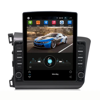 Авто музикален плейър с 9,7-инчов сензорен екран и Android на Google Play GPS Wifi-Рефлексен линк за Honda CIVIC
