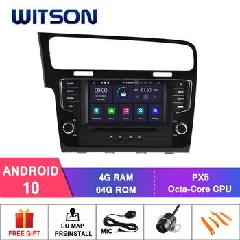 WITSON Android 12 КОЛА DVD ПЛЕЙЪР ЗА VOLKSWAGEN GOLF 7 Carplay Мултимедия и Стерео Аудио Navi WiFi Главното Устройство