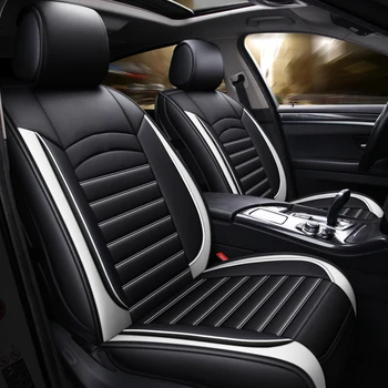 Качествен Пълен Комплект Покривала За Автомобилни Седалки, Водоустойчиви, Универсални Аксесоари за Интериор на Автомобили Ford Fusion Taurus Edge Escape Fiesta Focus