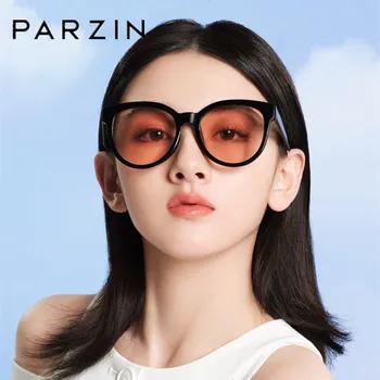 PARZIN Луксозни Поляризирани Слънчеви Очила за Жени с Найлонови Лещи, Модни Слънчеви Очила, Маркови и Дизайнерски Очила за Шофиране 91672