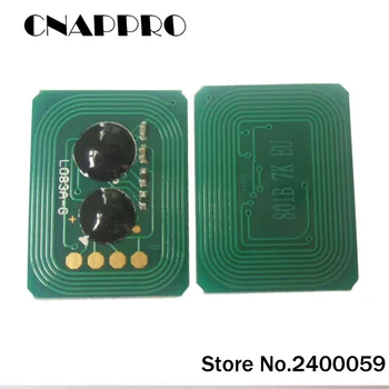 Нулиране на Чип на тонер C801 C821 за Okidata Oki C 801 821 чипове на касети за копирни машини 44643004 44643003 44643002 44643001