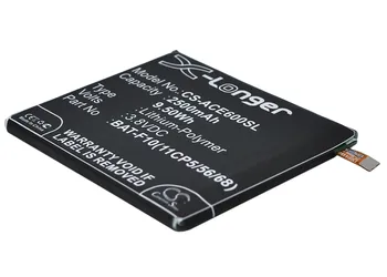 Батерия CS 2500 ма/9,50 Wh за Acer Liquid E600 BAT-F10 (11CP5/56/68), KT.0010S.012