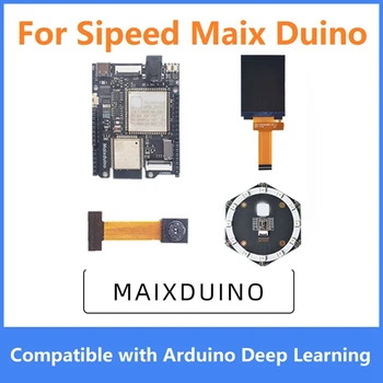 1 Комплект за Sipeed Maix Duino Development Board K210 RISC-V AI + Комплект модули ESP32 с камера и 2,4-инчов екран + микрофон масив