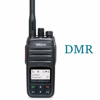 Двустранно радио DMR Цифрова Двупосочна Радио 999 Канала Радиоприемник Talkpod D55 UHF водоустойчив Преносима Радиостанция